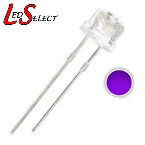 5mm Led UV Ultraviolet Wide Angle **LOCAL STOCK**