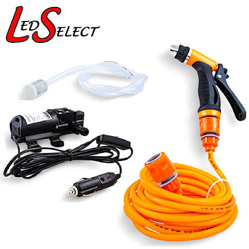 Car Wash Pump 12V Diaphragm 5.5 L/min Hose Sprayer Set **LOCAL STOCK**