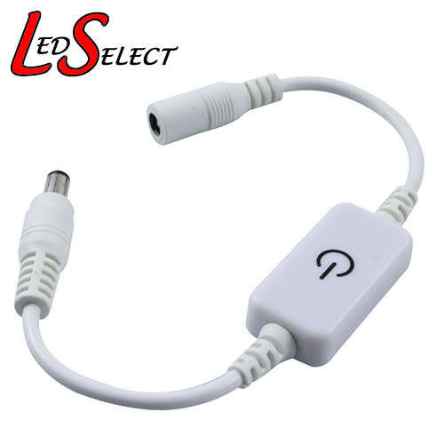 Dimmer Led Touch DC12V-24V/4A White **LOCAL STOCK**