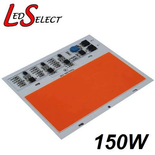 150W Led Chip Full Spectrum 220V Smart IC Plant Grow Floodlight + Wires **LOCAL STOCK**