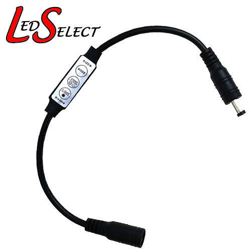 Controller Mini Dimmer 12V Push Button for Single Colour Led & Strip Light **LOCAL STOCK**