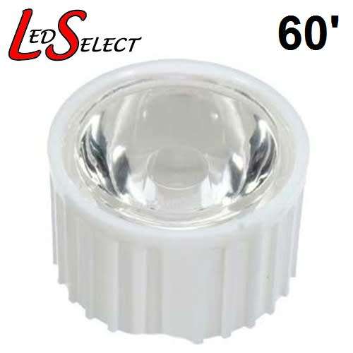 Led Lens 60deg White (1W, 3W, 5W) **LOCAL STOCK**