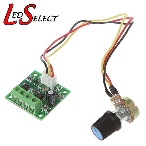 Motor Speed Controller PWM DC 1.8-15V 2A With Wire Knob **LOCAL STOCK**