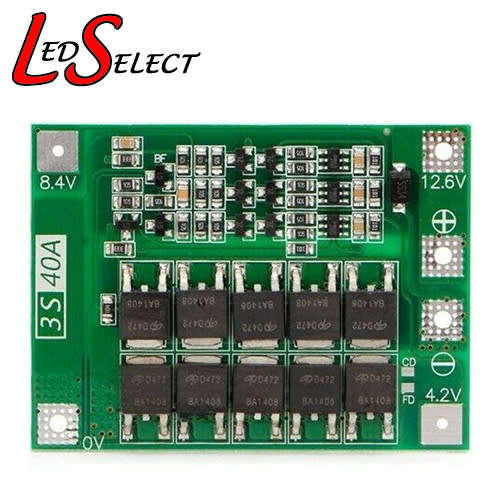 Battery 18650 Li-ion Protection and Balance Board 3s 12.6V 40A **LOCAL STOCK**