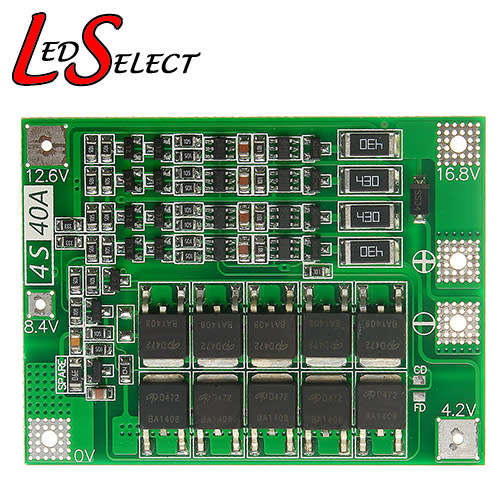 Battery 18650 Protection and Balance Board 4s 16.8V 40A **LOCAL STOCK**