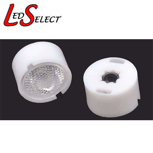 Cree Led Lens 13mm Beaded 60 Deg White for XPE and XTE Led **LOCAL STOCK**