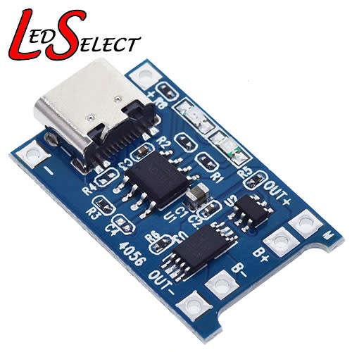 Charger Battery Lithium 18650 Type-C USB with Protection 5V 1A TP4056 **LOCAL STOCK**