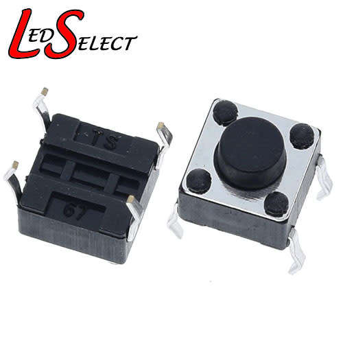 Switch Tactile Micro Momentary Square 6x6x5mm **LOCAL STOCK**