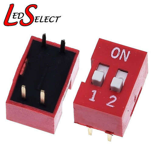 Switch DIP Slide PCB 2Way **LOCAL STOCK**