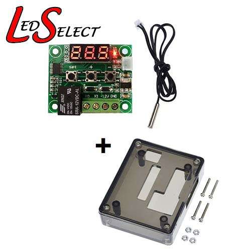 Controller Temperature Thermostat W1209 With Dark Cover **LOCAL STOCK**