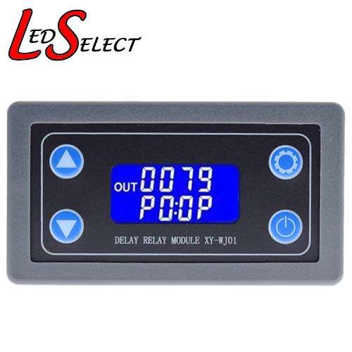 Time Controller Delay Timer 12V 0s-999min + Display + Cycle + Trigger **LOCAL STOCK**