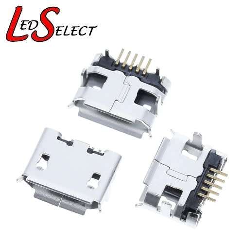 Connector Micro USB Female Type 6 **LOCAL STOCK**
