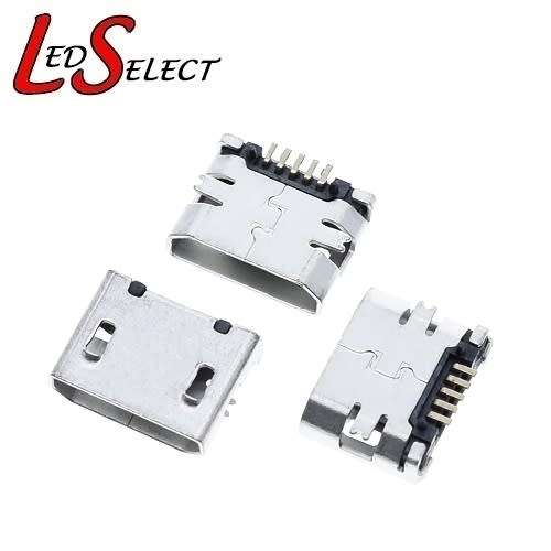 Connector Micro USB Female Type 10 **LOCAL STOCK**