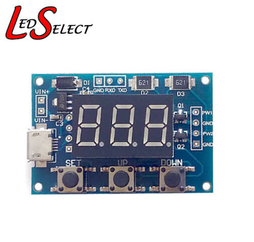 Controller Duty Cycle Freq PWM Display 3 But 5-30V (1HZ-150kHZ) 2CH **LOCAL STOCK**