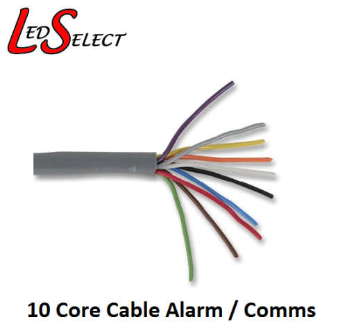 Wire Cable Solid 10 Core White Comms Alarm **LOCAL STOCK**
