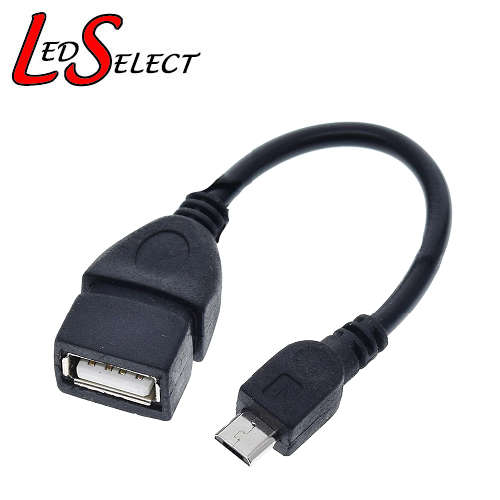 Micro USB to USB 2.0 OTG Data Transfer Cable 140mm  **LOCAL STOCK**