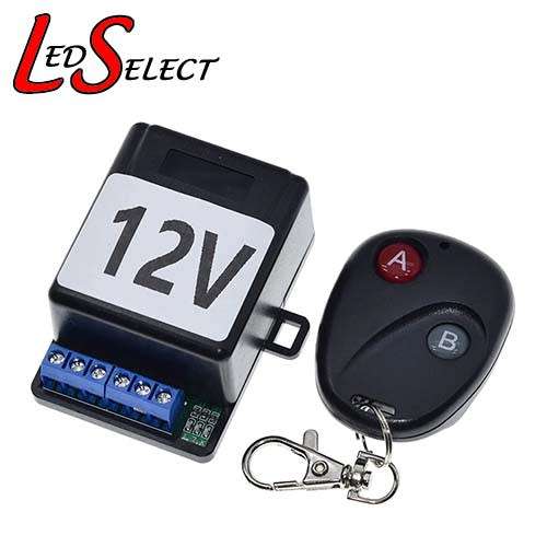 Controller Relay 12V 2 Channel + 1 Remote (2 Button) 433MHz**LOCAL STOCK**