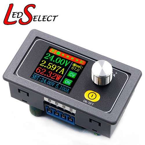 Step Up Down Buck Boost Display Colour + Knob 0.6-36V 5A XYS3580 **LOCAL STOCK**