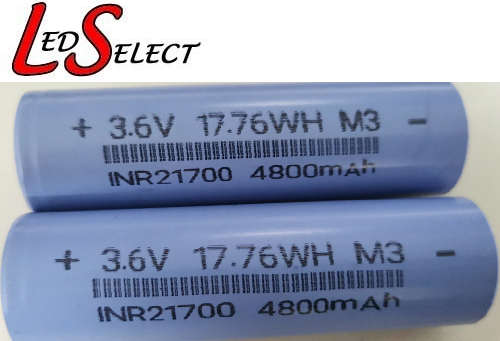 Battery Lith-ion 21700 3.7V Lithium Ion 4800mah **LOCAL STOCK**