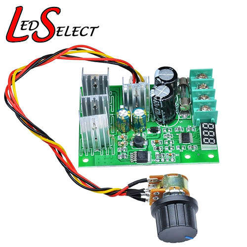 Motor Speed Controller 6-60V 30Amp PWM DC + Display **LOCAL STOCK**