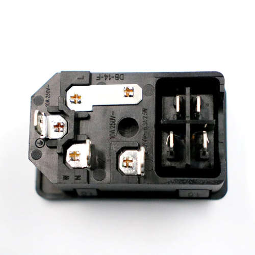 Power Socket with Switch Rectangle Clip in 250V 10A **LOCAL STOCK**