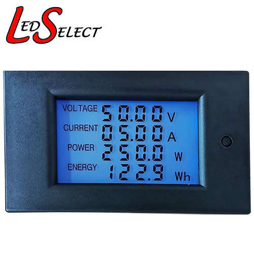 Voltage Amp Watt Energy Meter 4 in 1 DC 100V 20A Built in Shunt **LOCAL STOCK**