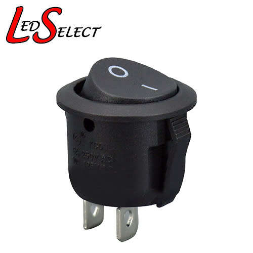 Switch Rocker Black 20mm 220V AC **LOCAL STOCK**