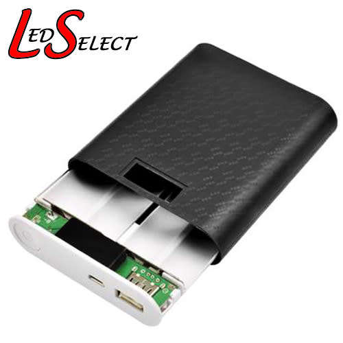 Battery Li-ion 4pc 18650 Power Bank Holder with Display **LOCAL STOCK**