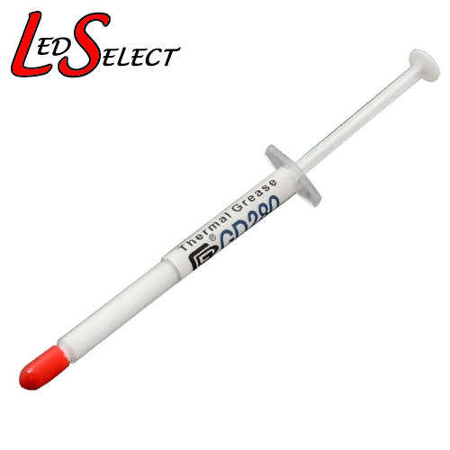 Heatsink Thermal Paste Syringe 1g White Long GD280 **LOCAL STOCK**