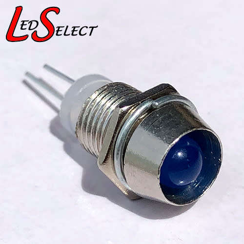 5mm Led Blue + Metal Holder **LOCAL STOCK**