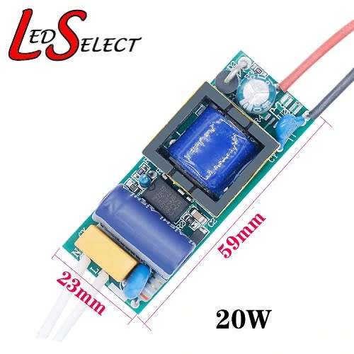 LED Driver 3W or 20W 220V (6-10Led) 600mA **LOCAL STOCK**