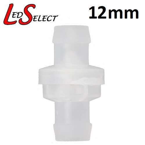 Pump Non Return Check Valve 12mm Plastic **LOCAL STOCK**