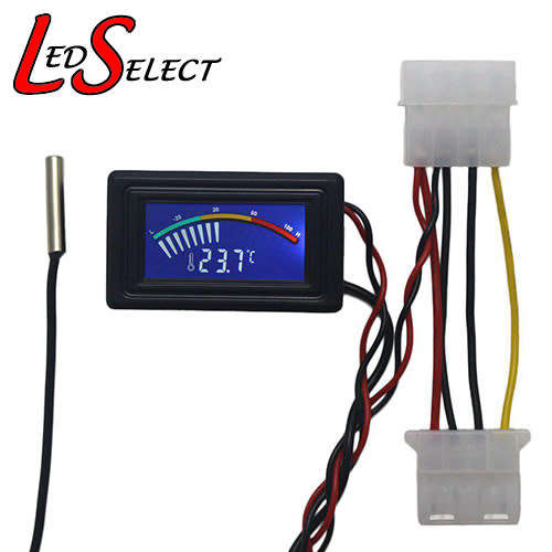 Temperature Meter Thermostat C/F Digital 5-25V DC LCD Backlight NTC 10K 3435 **LOCAL STOCK**