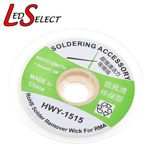 Desolder Wick Braided 1.5mm 1.5M **LOCAL STOCK**