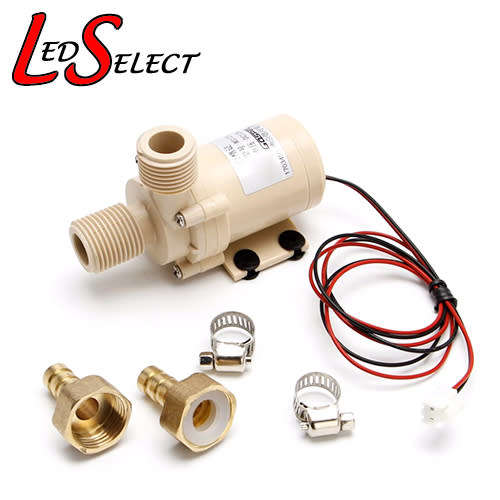 Pump 12V Hot Water Circulation 480L/H 3Mtr Male Thread **LOCAL STOCK**