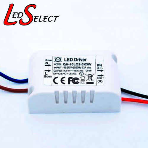 LED Driver 10W 220V 900mA with Cover **LOCAL STOCK**