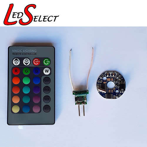 Led Driver 3W RGB, Remote and Controller Board (12V) **LOCAL STOCK**