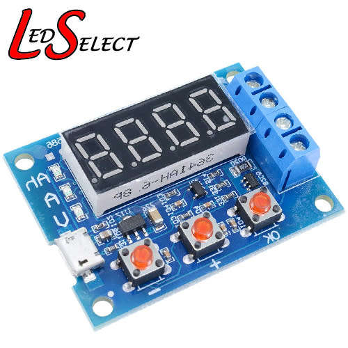 Battery Capacity Tester 18650 Li-ion with 2 x Resistors **LOCAL STOCK**