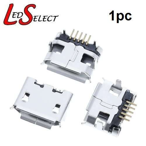 Connector Micro USB Female Type 6 **LOCAL STOCK**