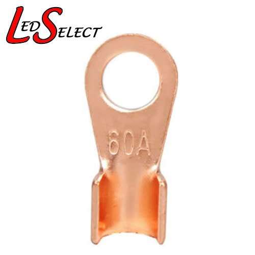 Battery Terminal Lug 8mm Copper 60A (1pc) **LOCAL STOCK**