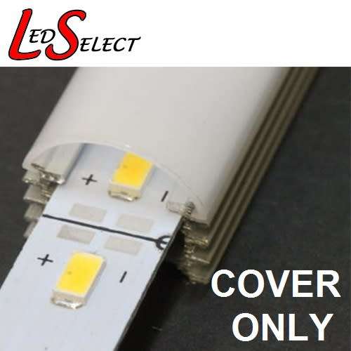 Frosted Cover for Aluminium Slotted Channel (1 meter) **LOCAL STOCK**
