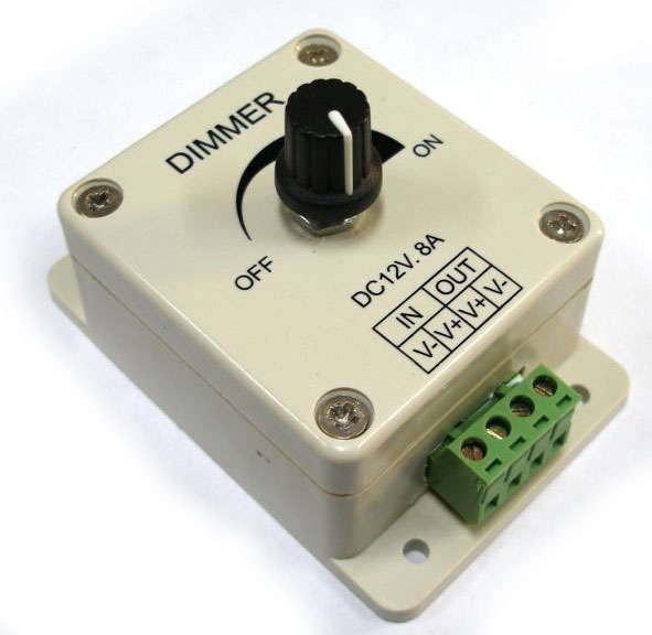 Led Dimmer Manual Control 12V-24V 8Amp