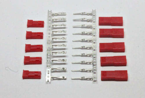 JST Crimp connectors Male & Female Set (Pack of 5)