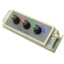 RGB 3-Channel Manual Dimmer 12V 3A