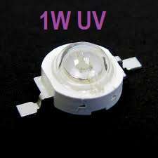 1W Led UV (Ultra Violet) 395-400nm