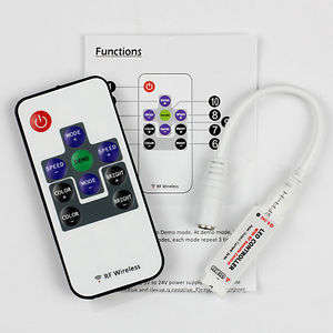 Led strip RGB Dimmer Controller with RF Remote 12A
