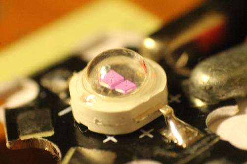 3W Led IR 940nm (Infra Red) on Alum base