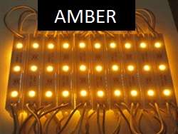 Module Light 5050 3Led 12V (Yellow/Orange) 0.72W