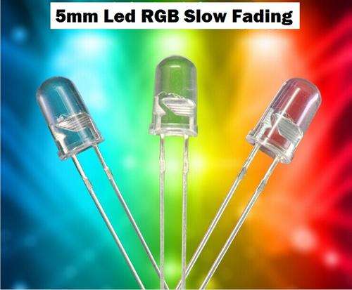 5mm Led RGB Slow Fading (Red Green Blue Yellow Pink White)