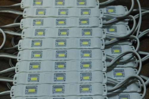 Led Block Module (With Lens) 5730 3 Led Injection Moulded Pure White
